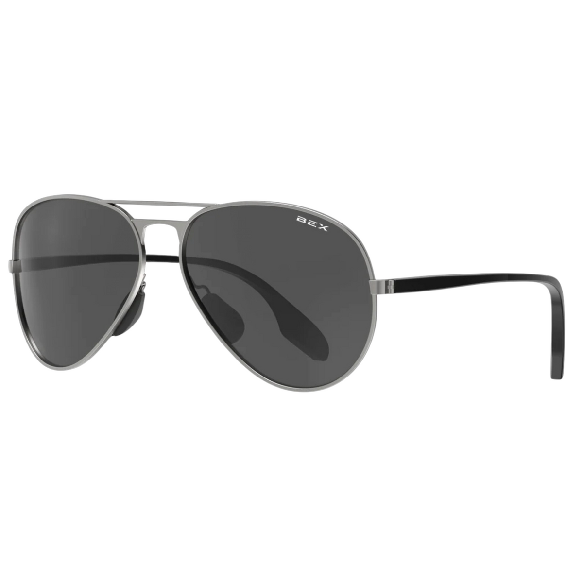 BEX Wesley X Large Polarized Full Metal Aviator Sunglasses (3 Colors Available)