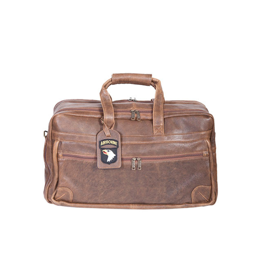 Scully Aero Squadron Lambskin Leather 2 Zip Carry-On