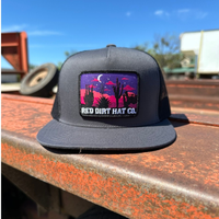 Red Dirt Hat Co. "Nightfall" Hat in Charcoal/Black