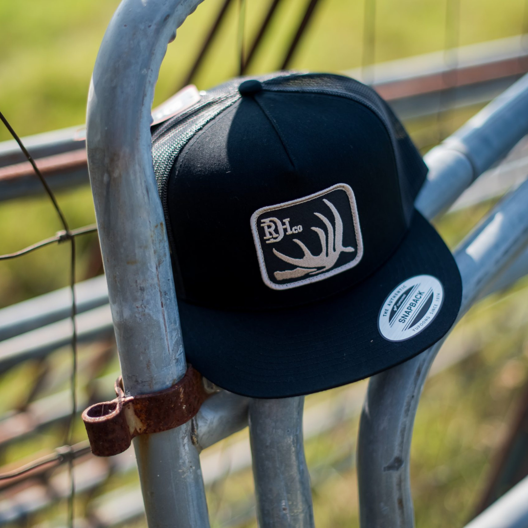 Red Dirt Hat Co. Deer Shed Hat in Black