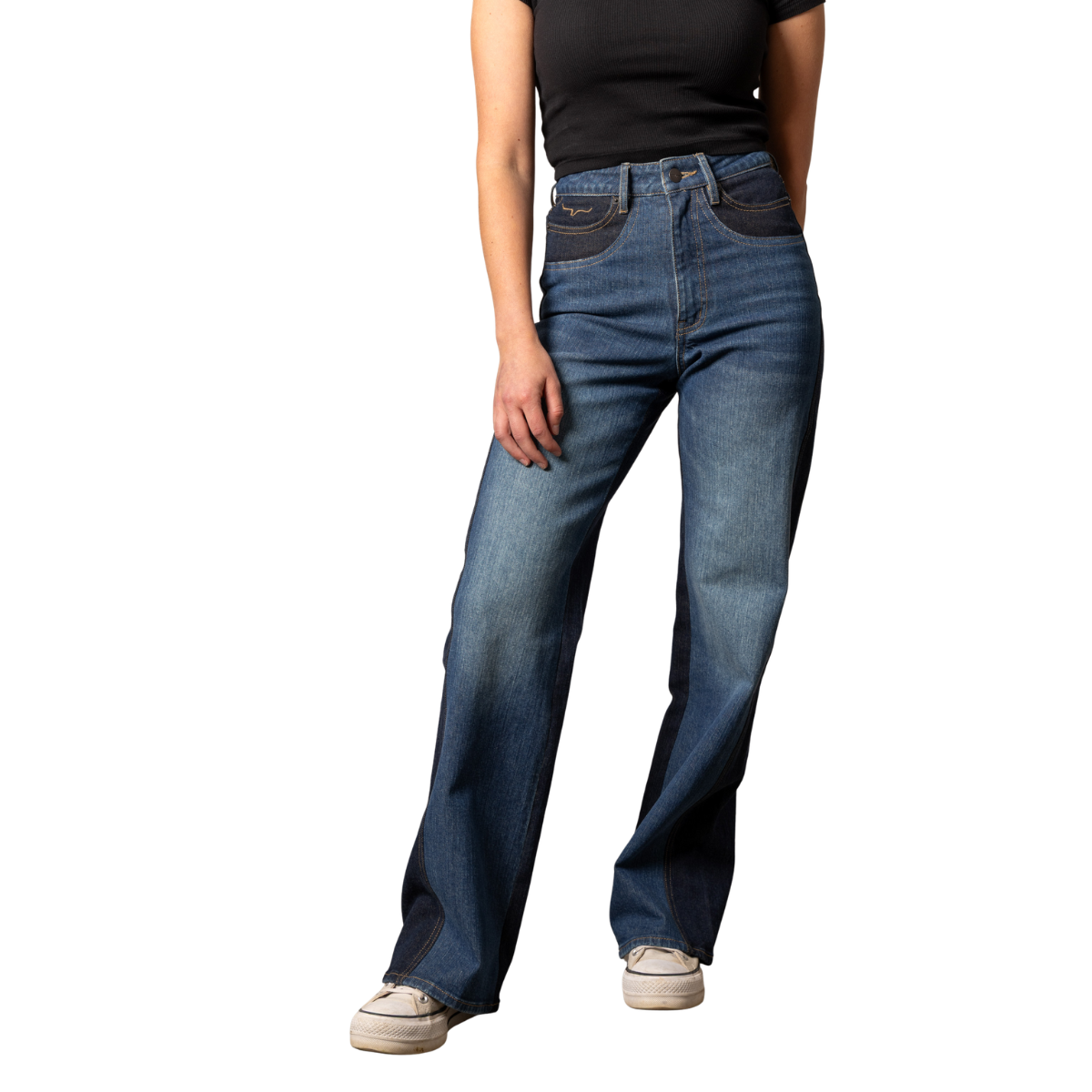 Kimes Ranch Women's Camila Wide Leg Jean Indigo