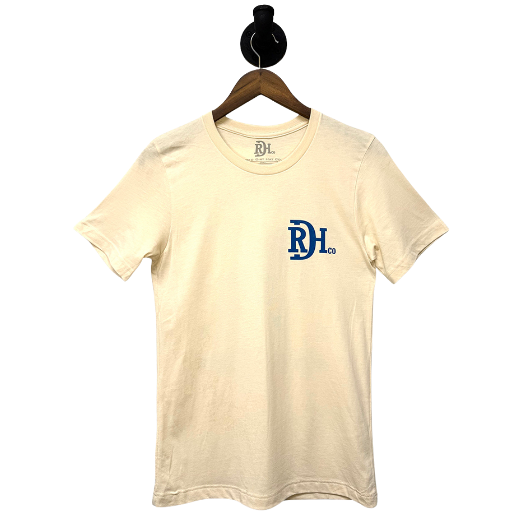 Red Dirt Hat Co. "Lasso & Lace" Graphic T-Shirt in Cream
