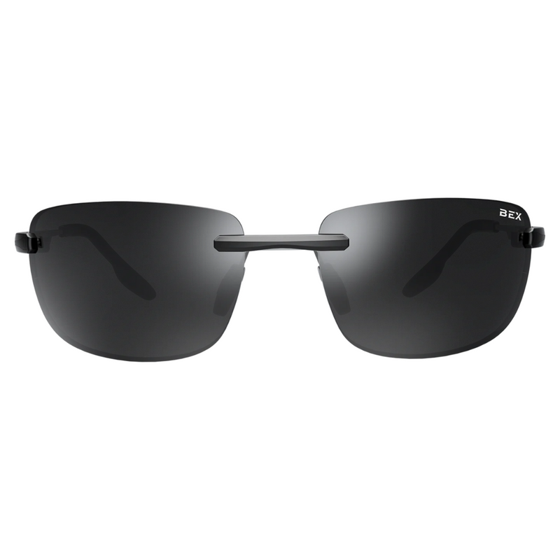 BEX Brackley X Polarized Frameless Lightweight Sunglasses