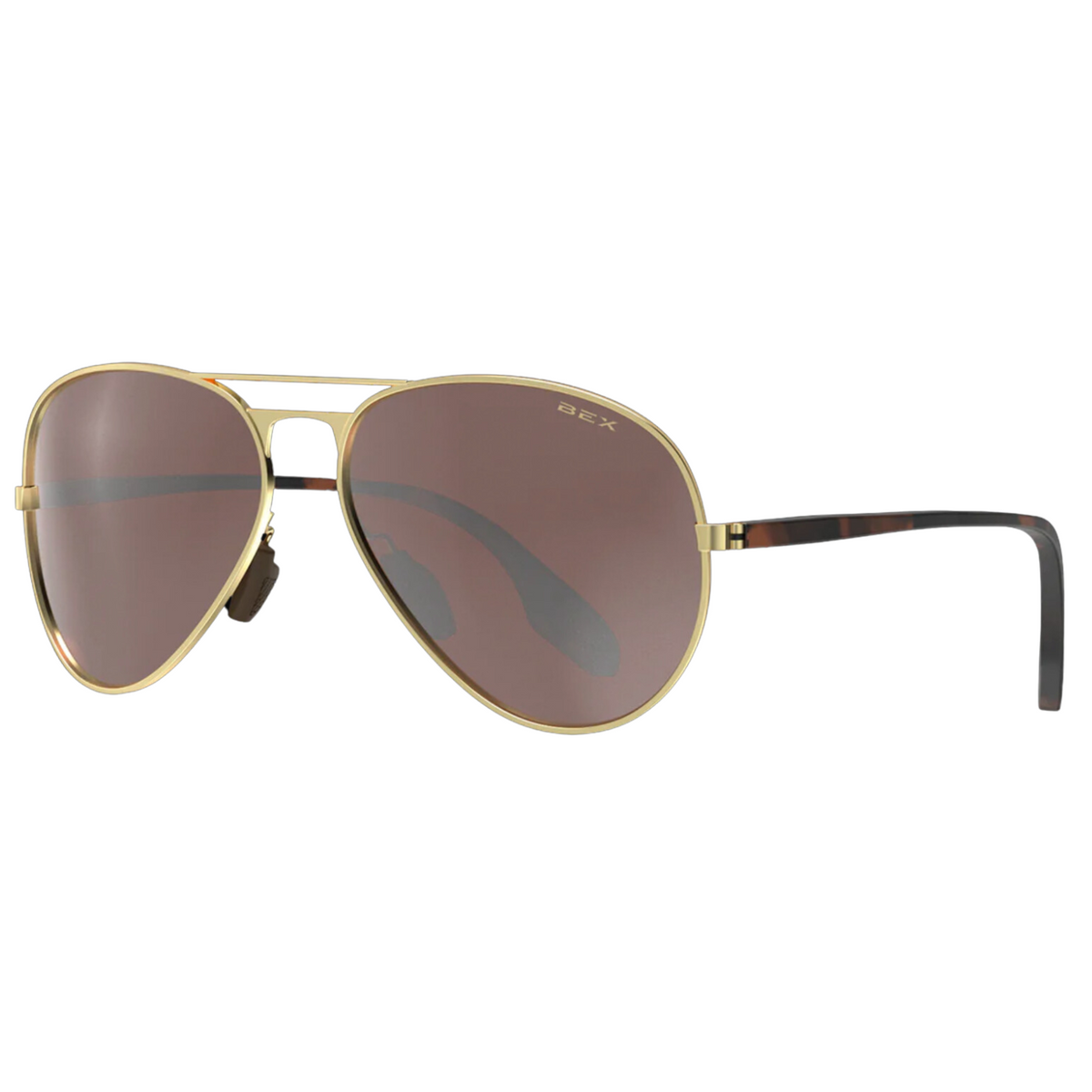 BEX Wesley X Large Polarized Full Metal Aviator Sunglasses (3 Colors Available)