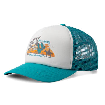 BEX Vista Modified Trucker Hat in Teal