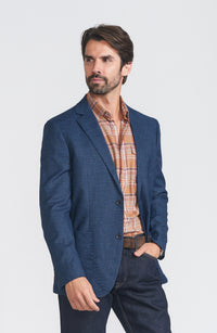 Flynt Western Men's Southfork Sport Jacket in Royal Blue