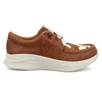 Twisted X Women's Feather X in Cowhide Multi & Brown Patina