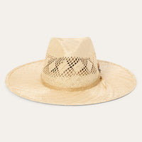 Stetson Chorus Flat Brim Fashion Straw Hat