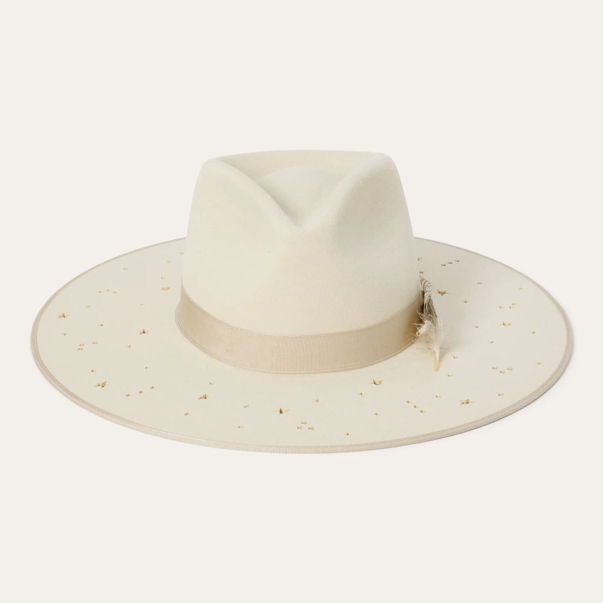 Stetson Night Sky Fashion Felt Hat in Bone