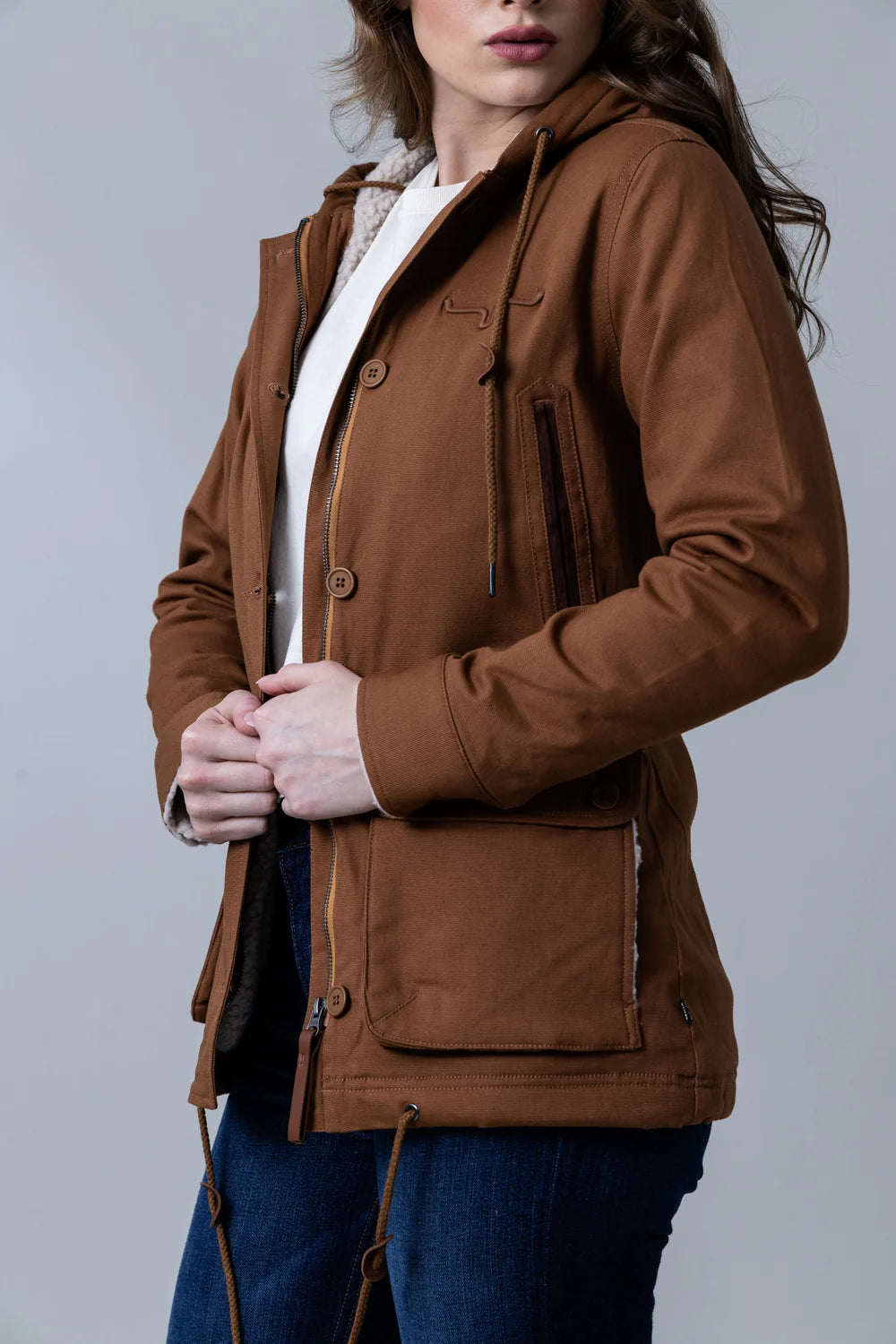 Kimes Ranch Women's AWA Jacket in Brown