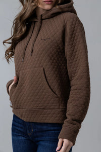 Kimes Ranch Women's Angel Fire Hoodie in Brown