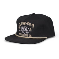 Sendero Provisions Co. "Dead Man's Hand" Snapback Hat in Black