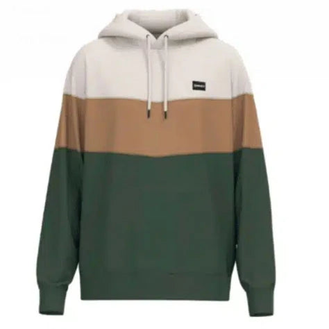 Hooey Men's "Breck" Color Block Hoodie in Cream, Mustard, & Olive