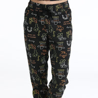 Cruel Women's Long Live Rodeo Jogger Pant in Black