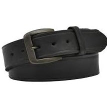 3D Belt Co. Men's Heavy Black Leather Belt