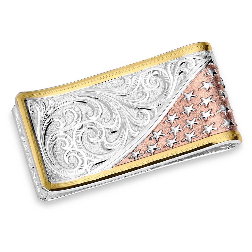 Montana Silversmiths High Praise American Made Money Clip