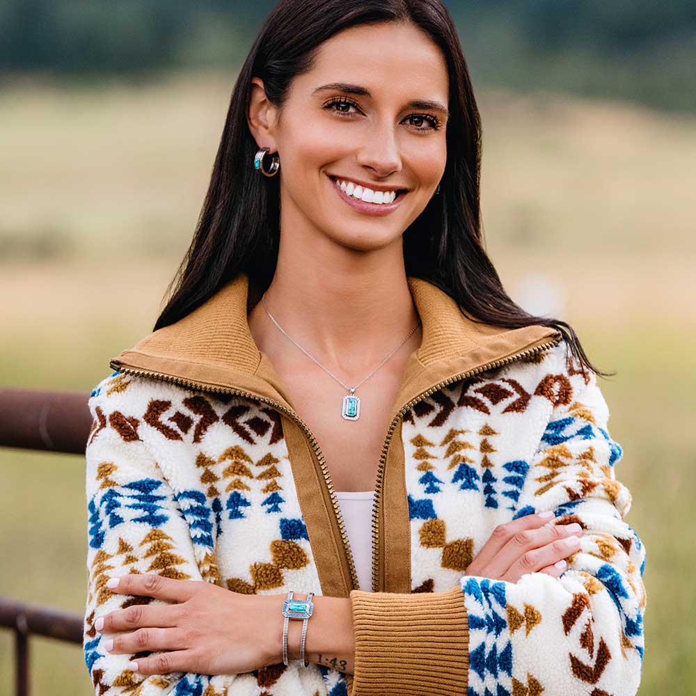 Montana Silversmiths Turquoise Sky Cuff Bracelet