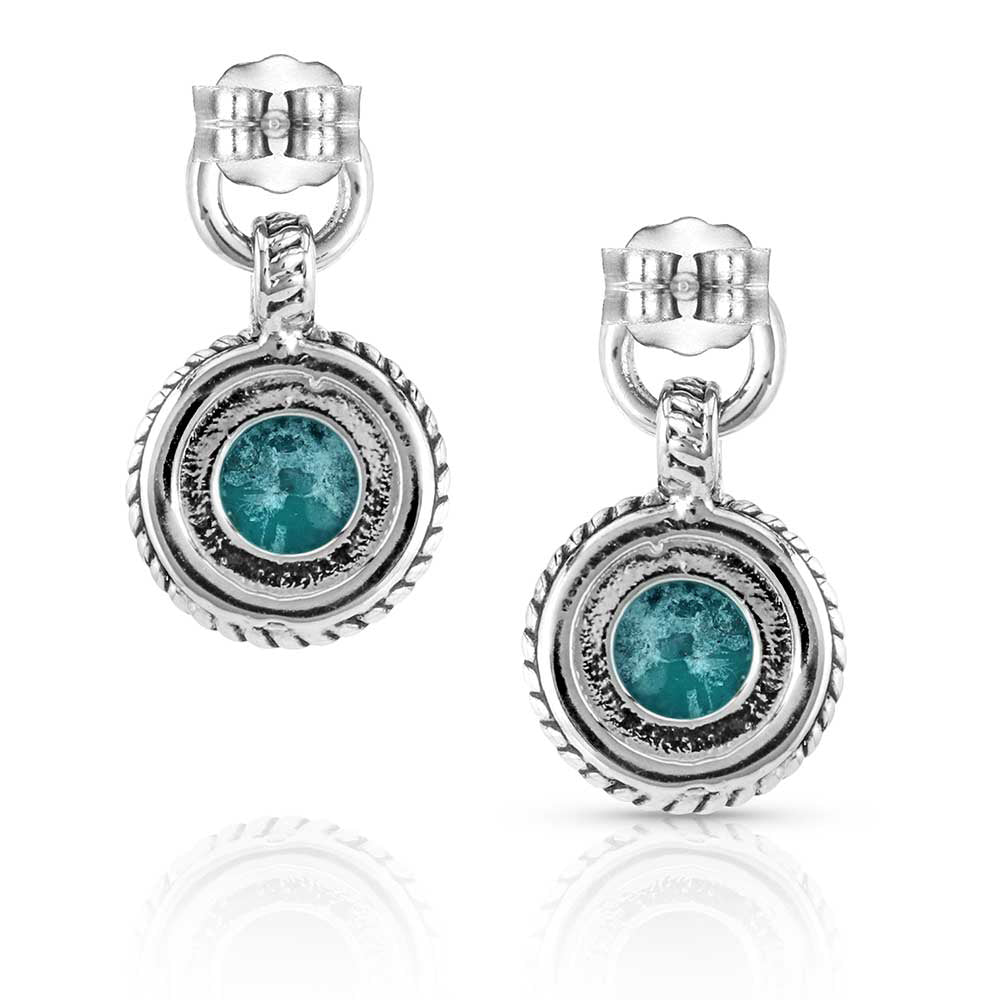 Montana Silversmiths Dream Out West Turquoise Earrings