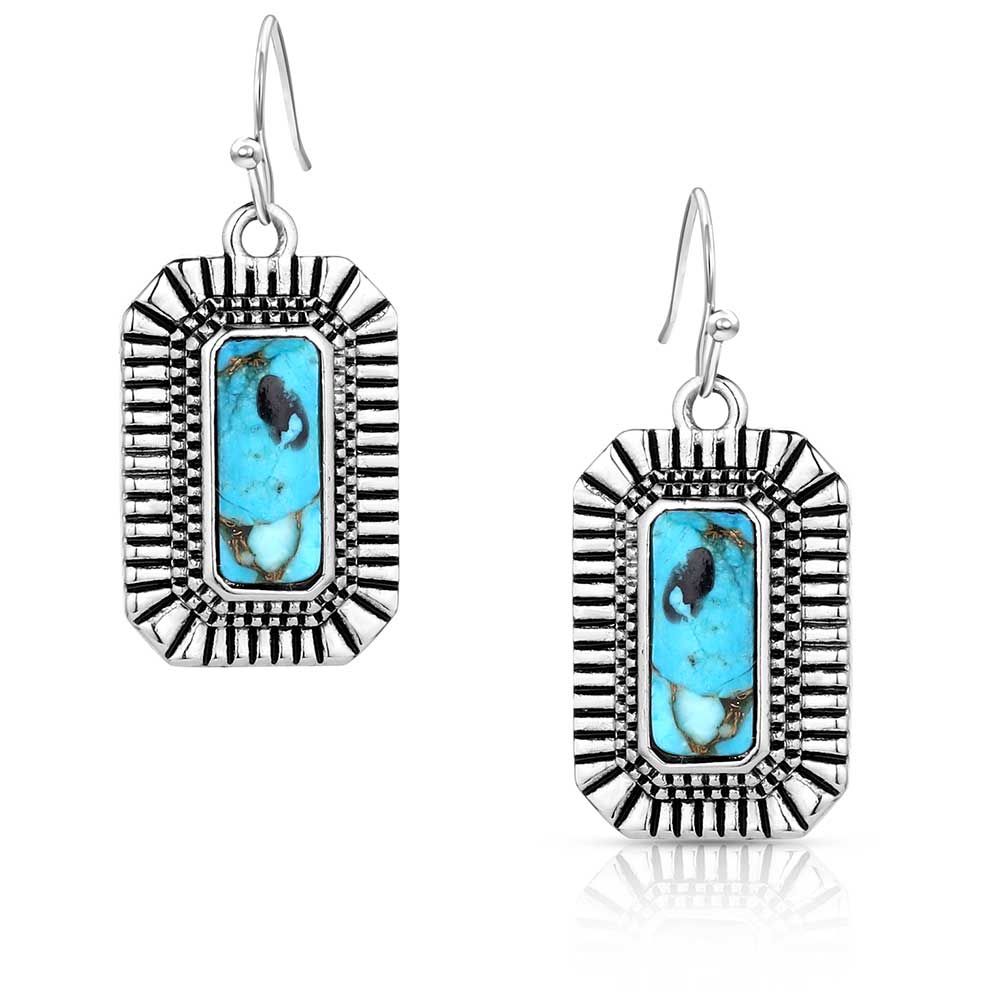 Montana Silversmiths Turquoise Sky Earrings