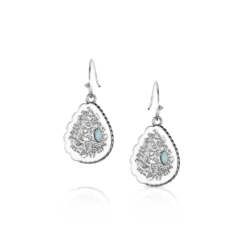 Montana Silversmiths Cowgirl Credo Earrings