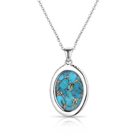 Montana Silversmiths Wisdom Of The West Turquoise Necklace