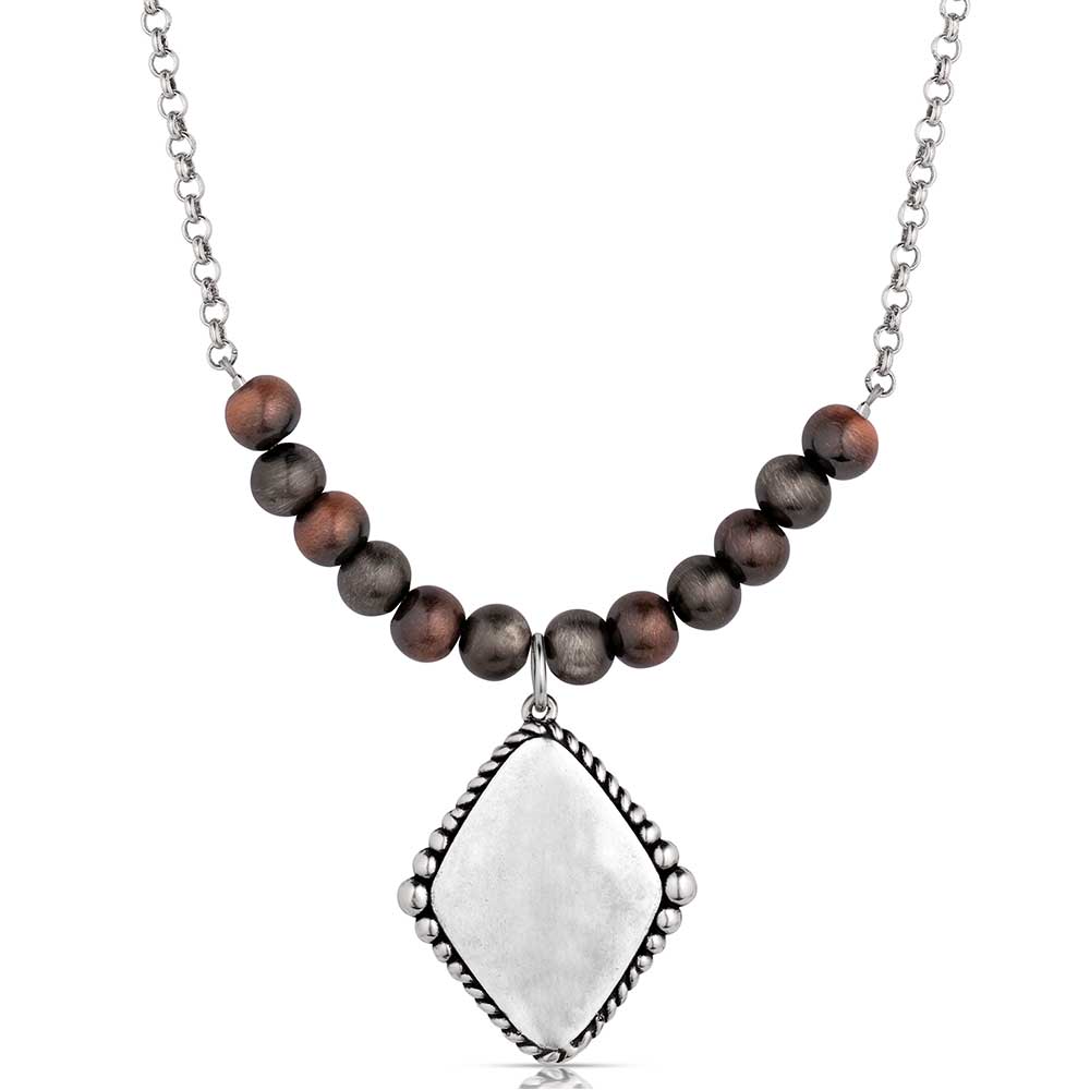 Montana Silversmiths Blank Slate Beaded Necklace