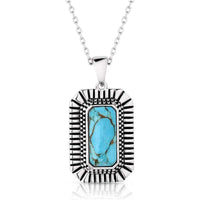 Montana Silversmiths Turquoise Sky Pendant Necklace