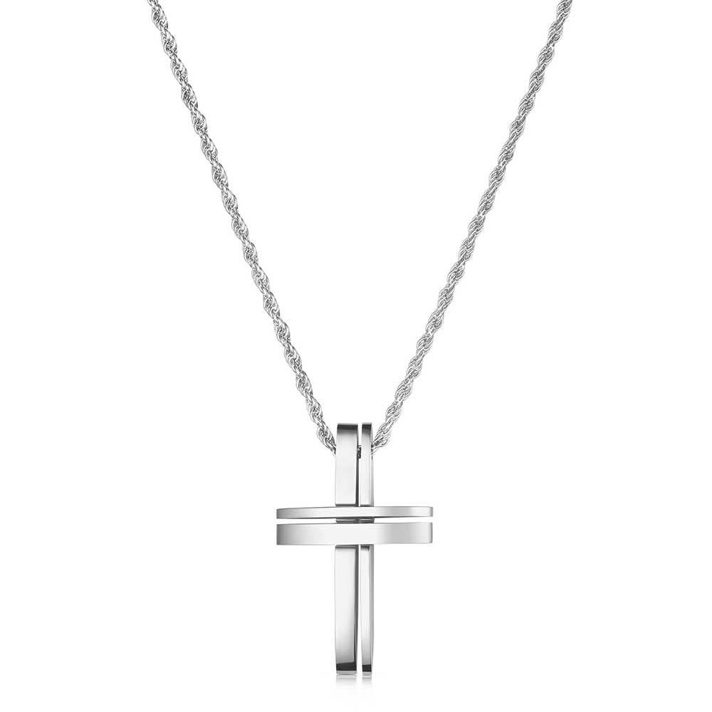 Montana Silversmiths Divine Path Cross Necklace
