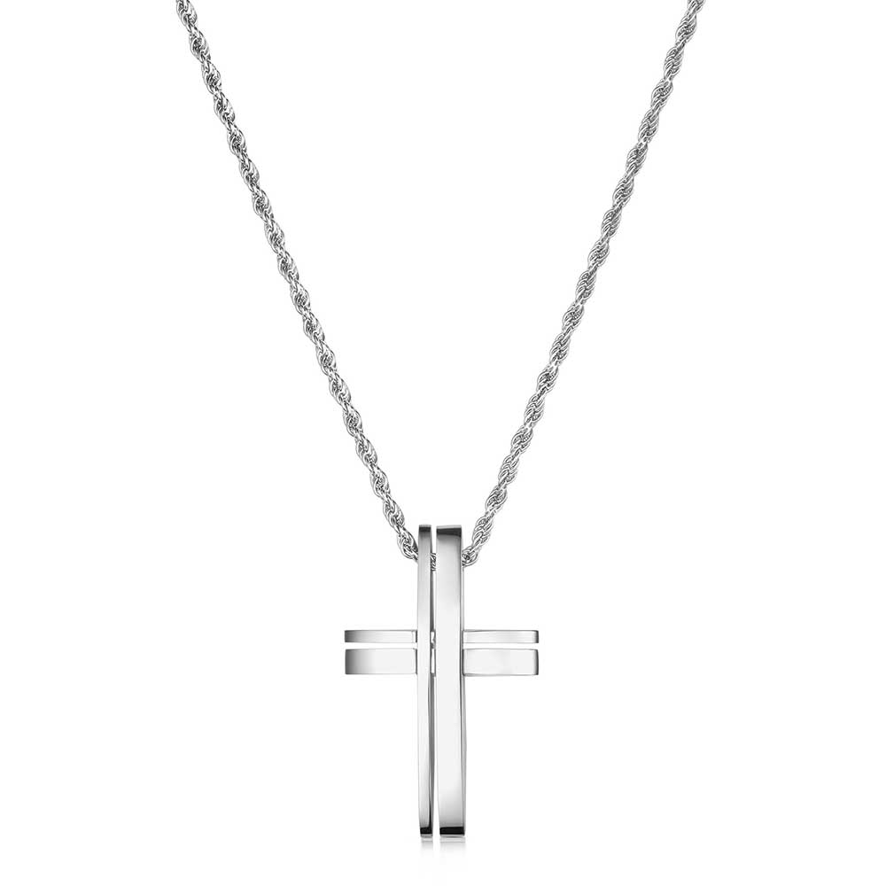 Montana Silversmiths Divine Path Cross Necklace
