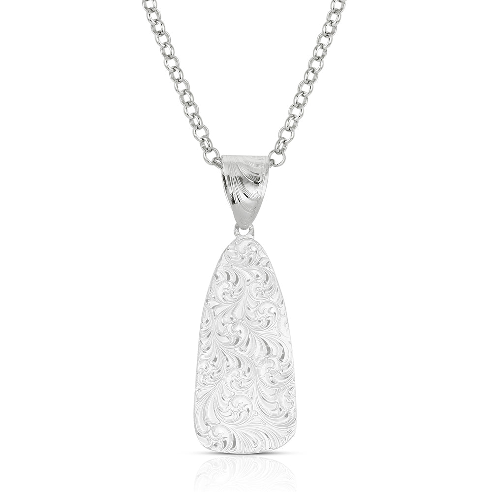 Montana Silversmiths Shadowed Pines Turquoise Necklace