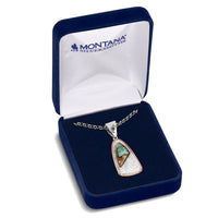 Montana Silversmiths Shadowed Pines Turquoise Necklace