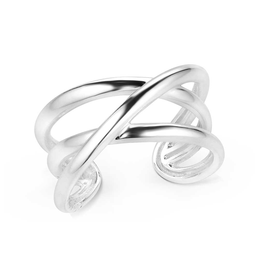 Montana Silversmiths Wrapped In Silver Ring