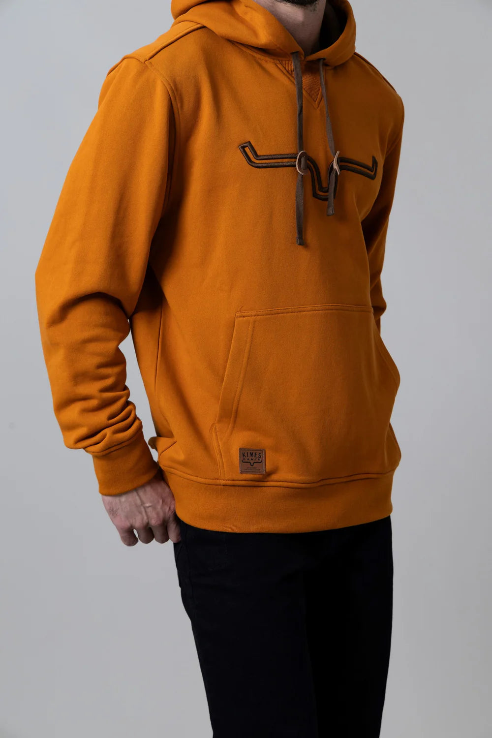 Kimes Ranch Men's Fast Talker Hoodie in Burnt Orange