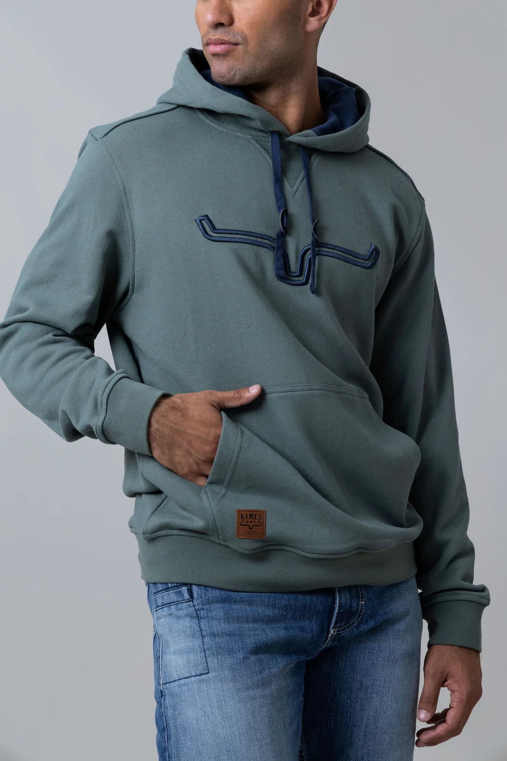 Kimes Ranch Men's Fast Talker Hoodie in Pine