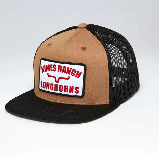 Kimes Ranch LJC Trucker Cap in Brown & Black