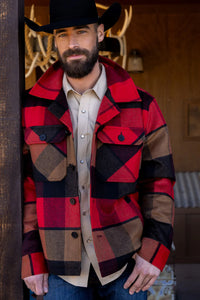 Kimes Ranch Men's Grants Coat in Rust Red