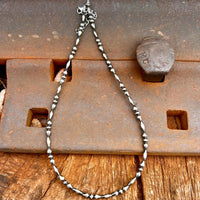 Thunder & Stone 16" Sterling Silver Teardrop & Torpedo Pearl Necklace