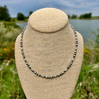 Thunder & Stone 16" Sterling Silver Teardrop & Torpedo Pearl Necklace
