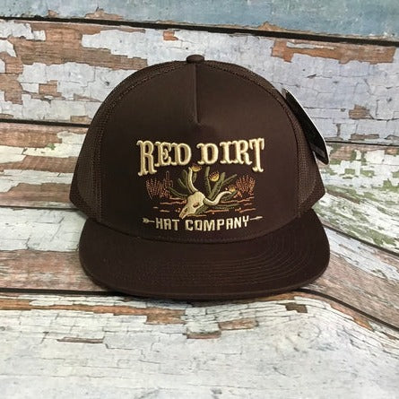 Red Dirt Hat Co. "Salty Desert" Hat in Brown/Brown