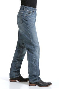 Cinch Men's Black Label 2.0 Loose Fit Jean in Medium Stonewash
