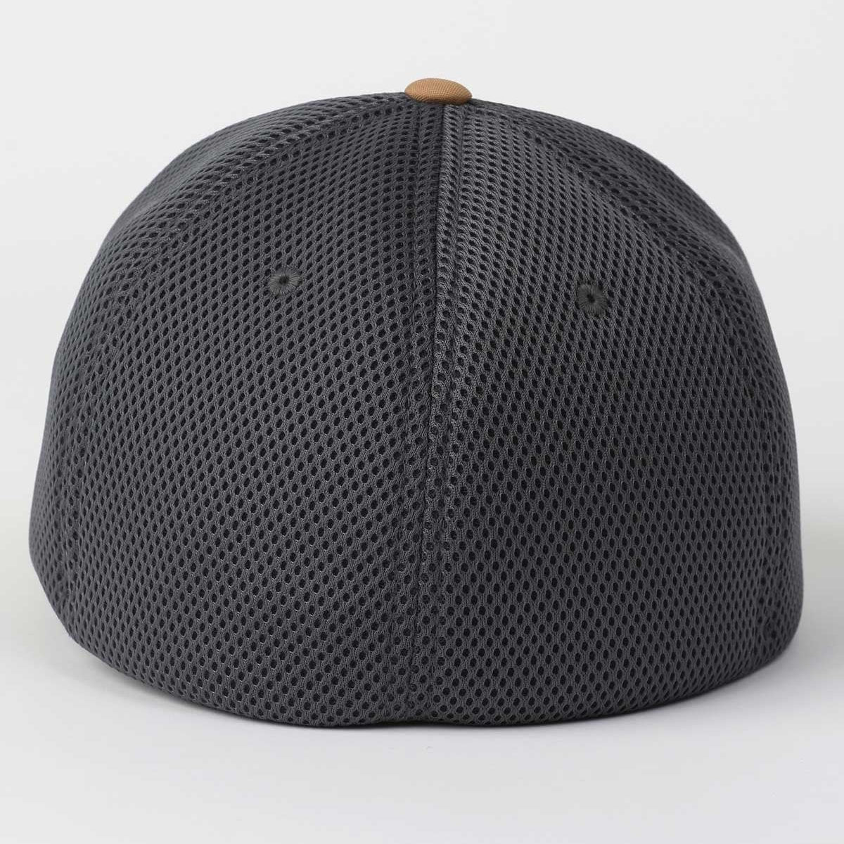 Cinch Men's Flexfit Logo Trucker Cap in Brown & Grey