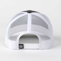 Cinch Women's 3D Embroidered Logo Trucker Cap in Grey & White