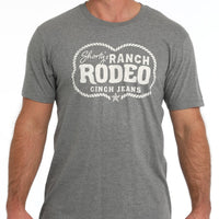 Cinch Men's "Shorty's Ranch Rodeo" Graphic T-Shirt in Gray