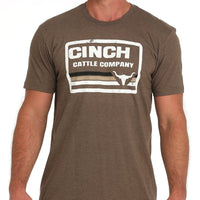 Cinch Men's Cattle Company Graphic T-Shirt in Brown