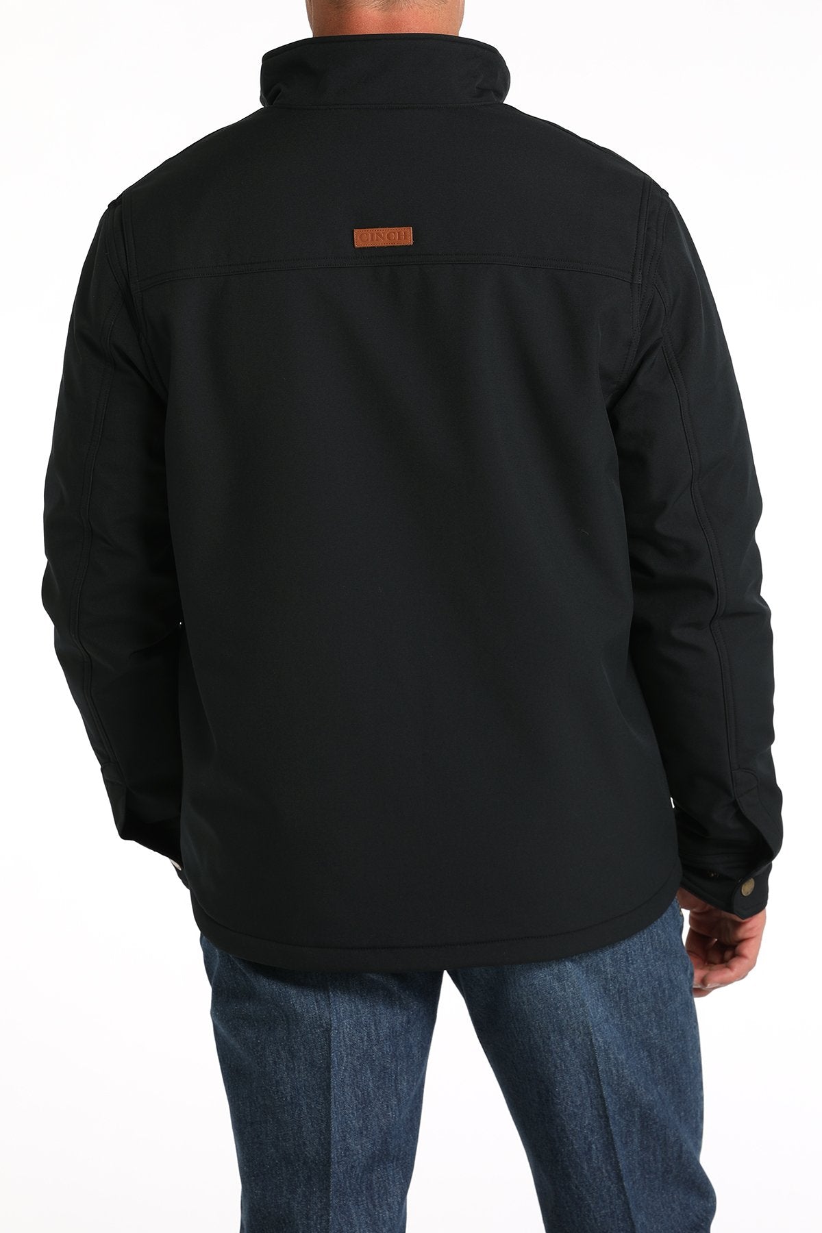 Cinch Men's Concealed Carry Bonded Jacket in Black