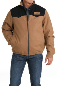 Cinch Men's Wooly Concealed Carry Western Jacket in Brown