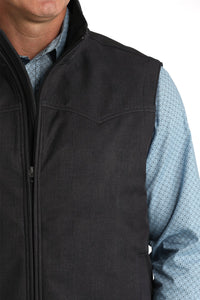 Cinch Men's Concealed Carry Bonded Vest in Charcoal