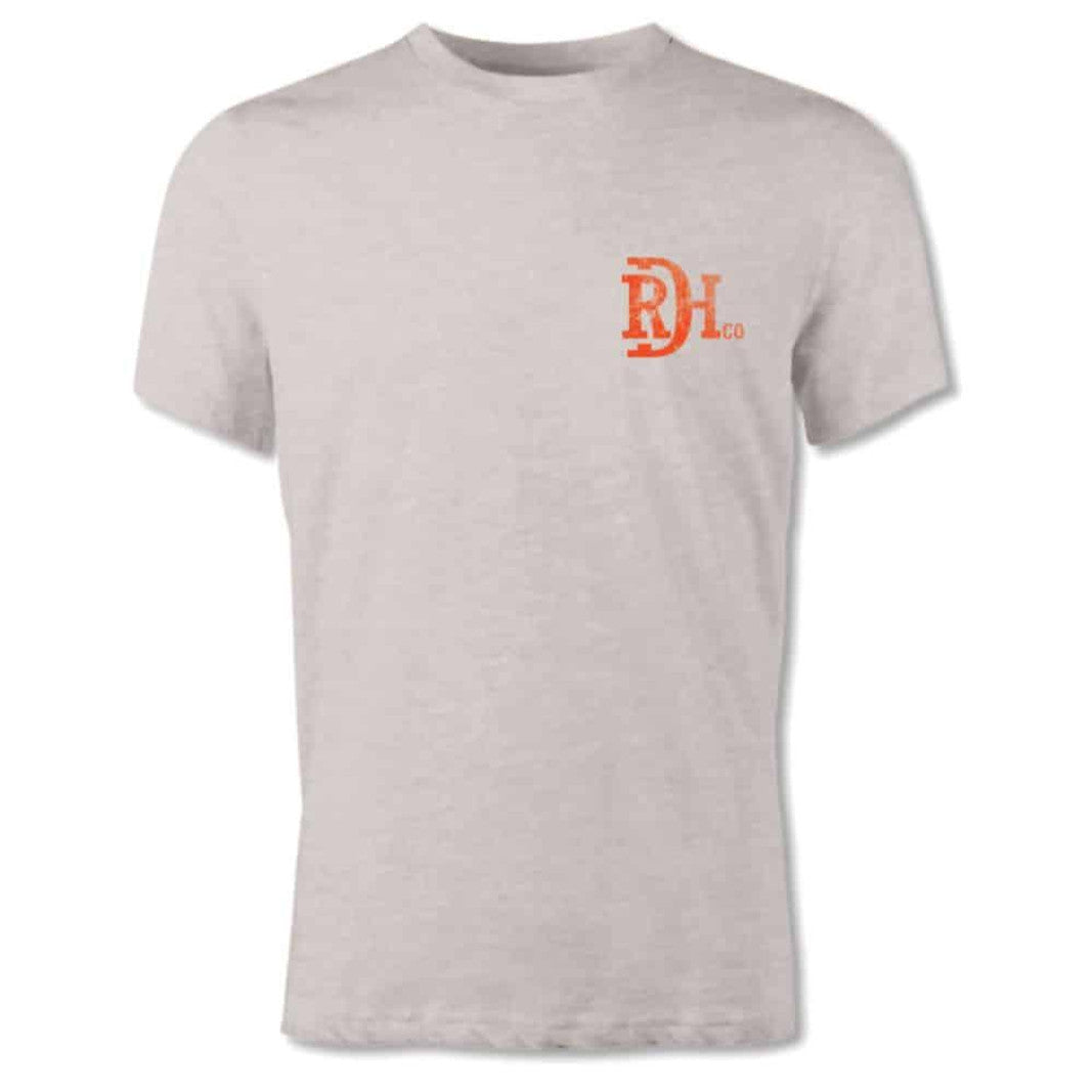 Red Dirt Hat Co. "Jackalope Trail" Graphic T-Shirt in Heather Grey