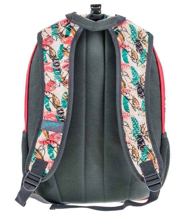 Hooey "Rockstar" Pink Aztec Pattern Backpack