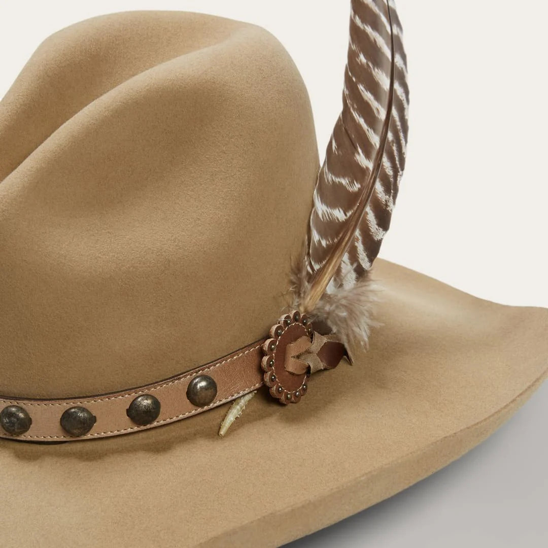 Stetson Broken Bow 4X Wool Felt Cowboy Hat in Buck